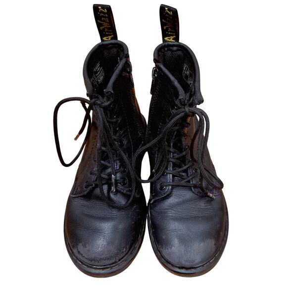 Dr. Martens Junior 1460 Leather Boot Black Size 13 - Picture 2 of 11